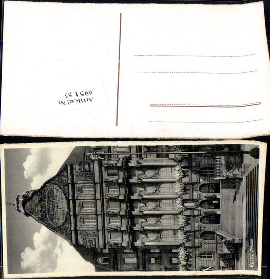 695155 Cassel Kassel Rathaus