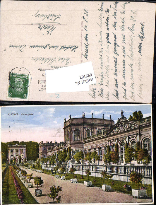 695162 Cassel Kassel Orangerie gel Wieda Walkenried im Harz