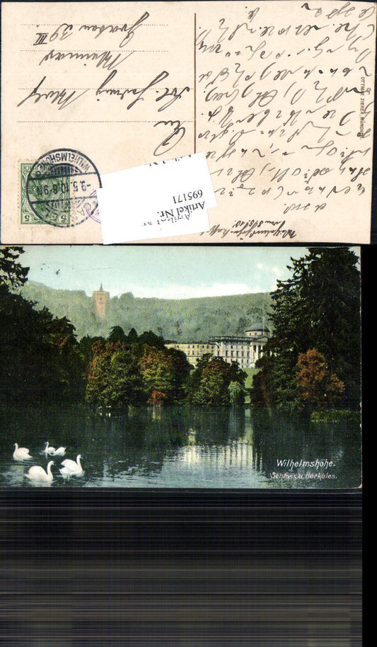 695171 Cassel Kassel Wilhelmshöhe Herkules pub Zieher