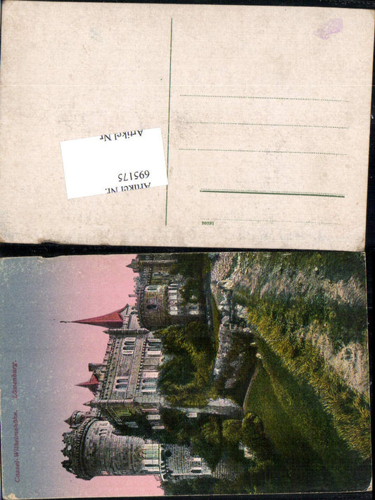 695175 Cassel Kassel Wilhelmshöhe Löwenburg