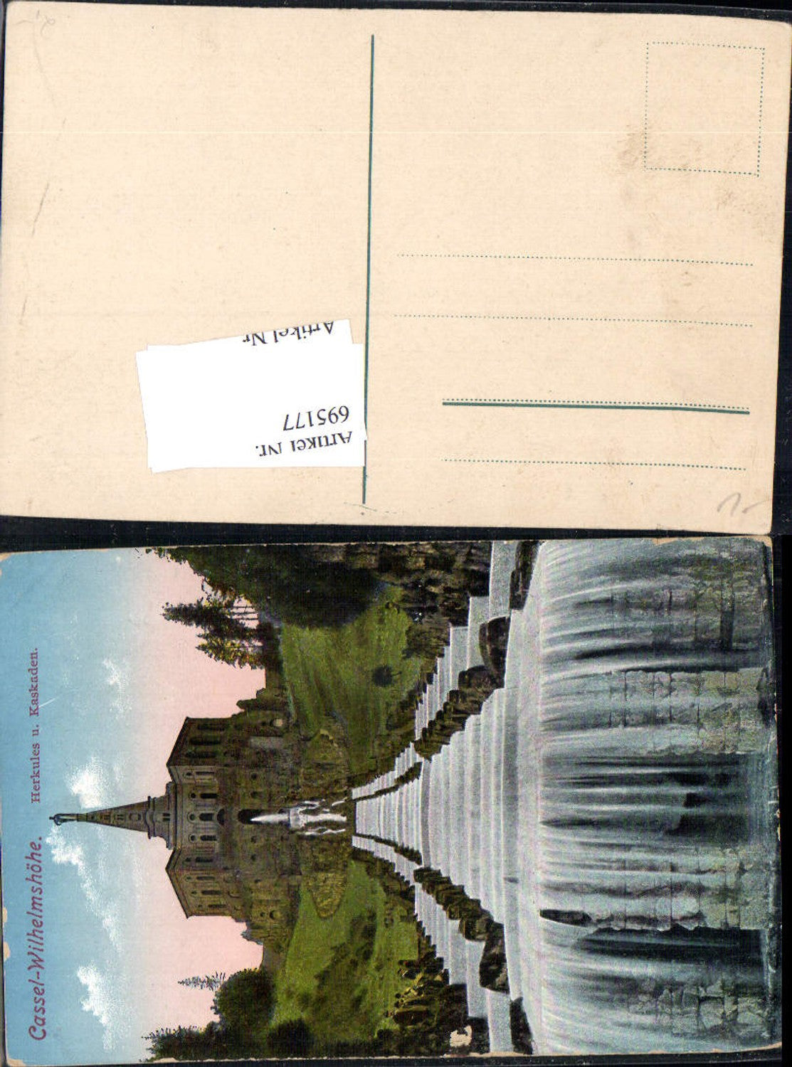 695177 Cassel Kassel Wilhelmshöhe Herkules