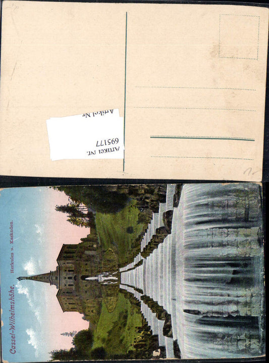 695177 Cassel Kassel Wilhelmshöhe Herkules