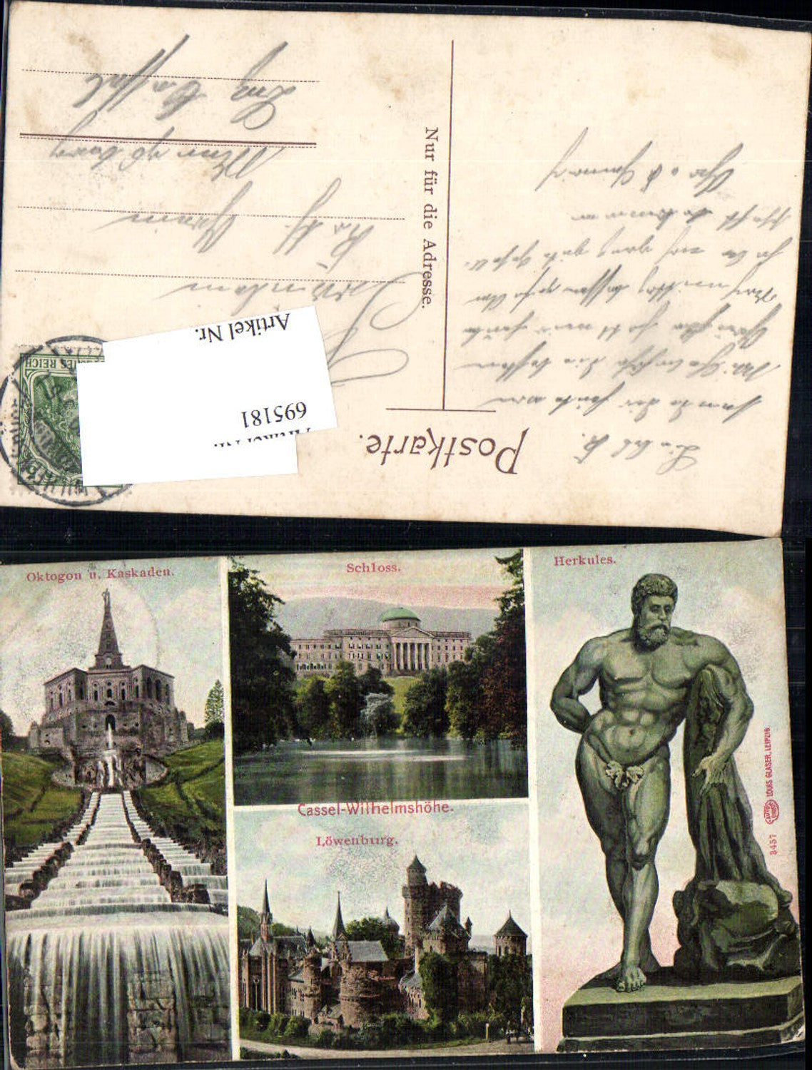 695181 Cassel Kassel Wilhelmshöhe