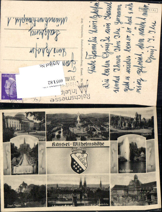 695182 Cassel Kassel Wilhelmshöhe
