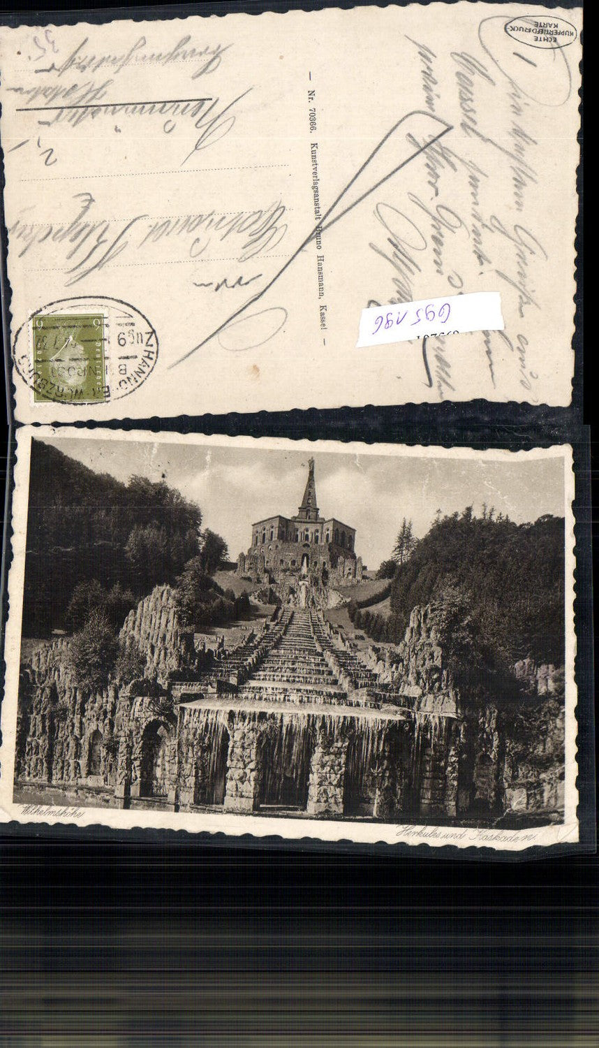 695196 Cassel Kassel Wilhelmshöhe Herkules