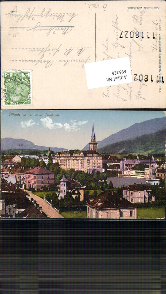 695226 Villach m. neuen Parkhotel gel Neuberg