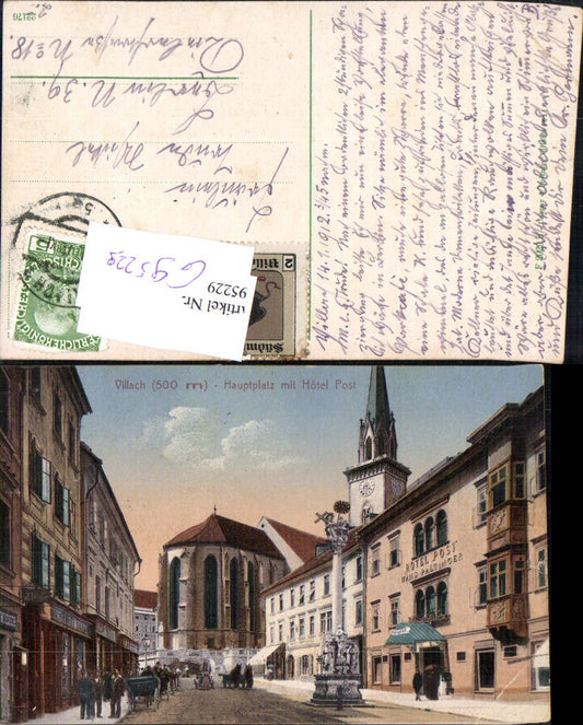 695229 Villach Hauptplatz Hotel Post