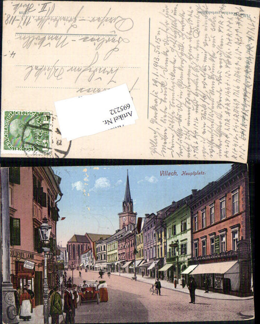 695232 Villach Hauptplatz Gasthaus Goldenes Lamm