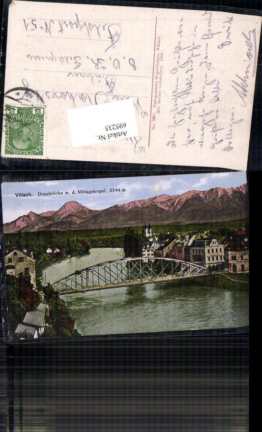 695235 Villach Brücke Draubrücke