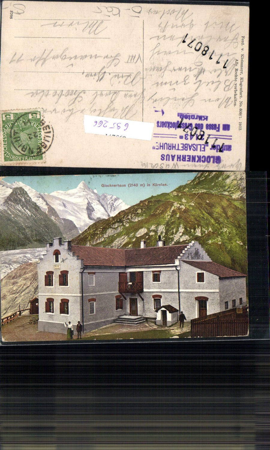 695266 Heiligenblut Glocknerhaus Grossglockner Hochalpenstrasse