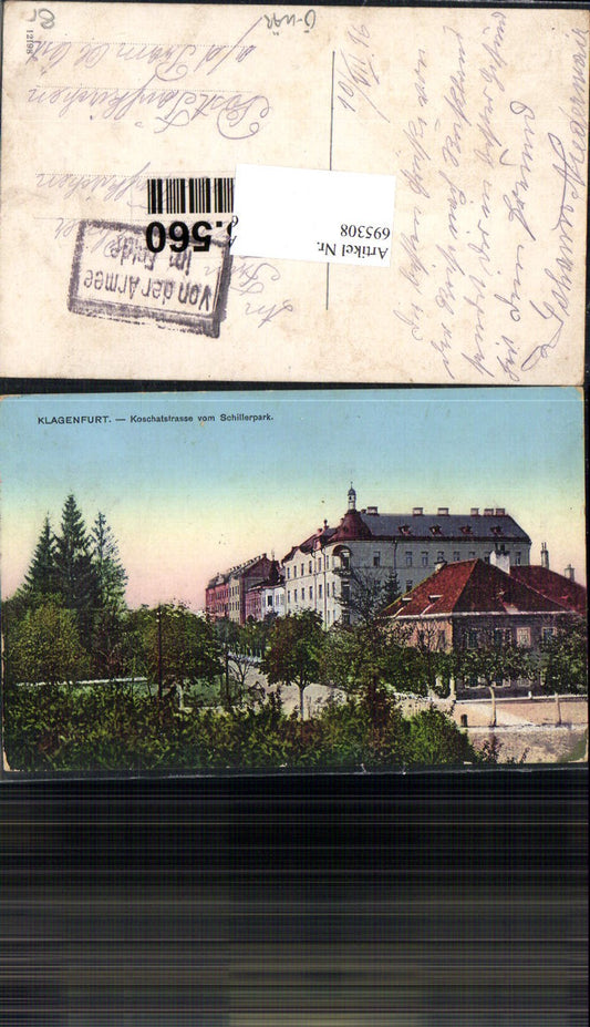 695308 Klagenfurt Koschatstraße Schillerpark gel Taufkirchen an der Pram