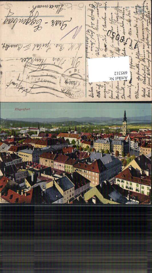 695312 Klagenfurt Feldpost n. Graz Eggenberg