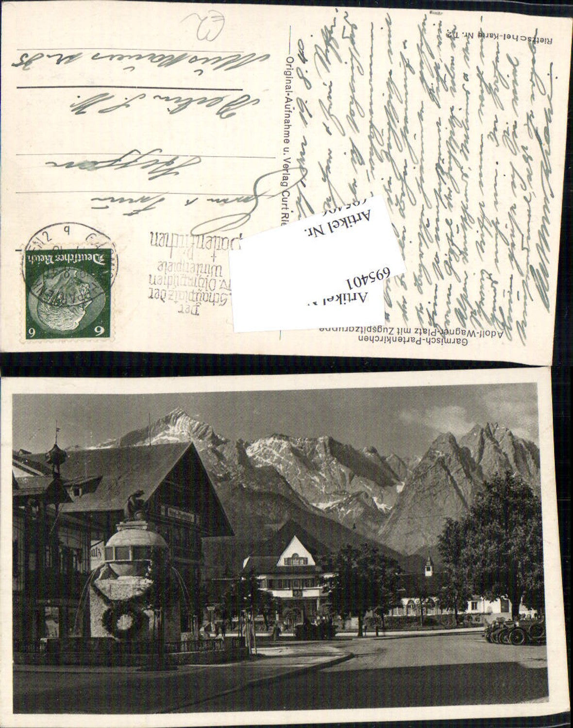 695401 Garmisch Partenkirchen Adolf Wagner Platz