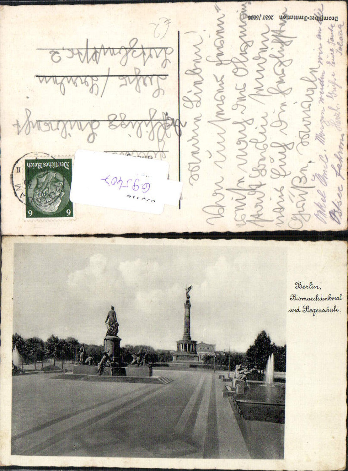 695407 Berlin Bismarckdenkmal Siegessäule