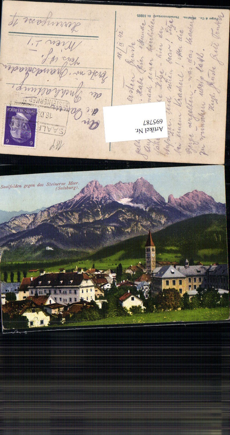 695787 Saalfelden m. Steinernem Meer