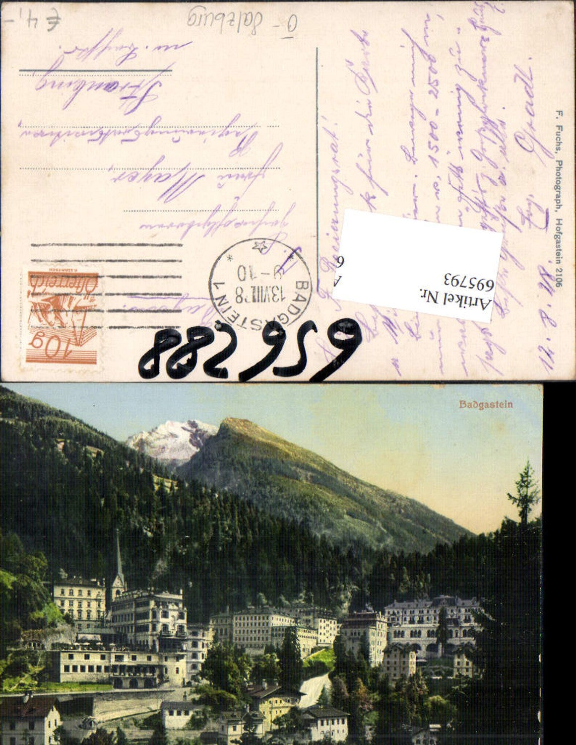 695793 Badgastein Bad Gastein