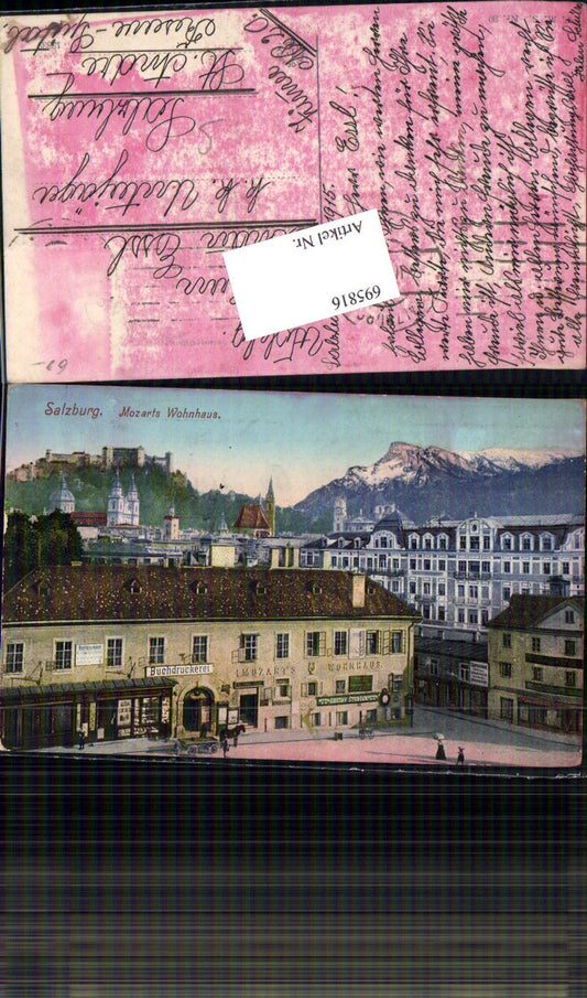 695816 Salzburg Stadt Mozart Haus