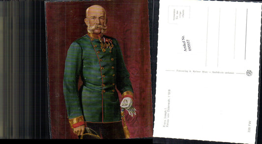 695937 Adel Monarchie Kaiser Franz Josef