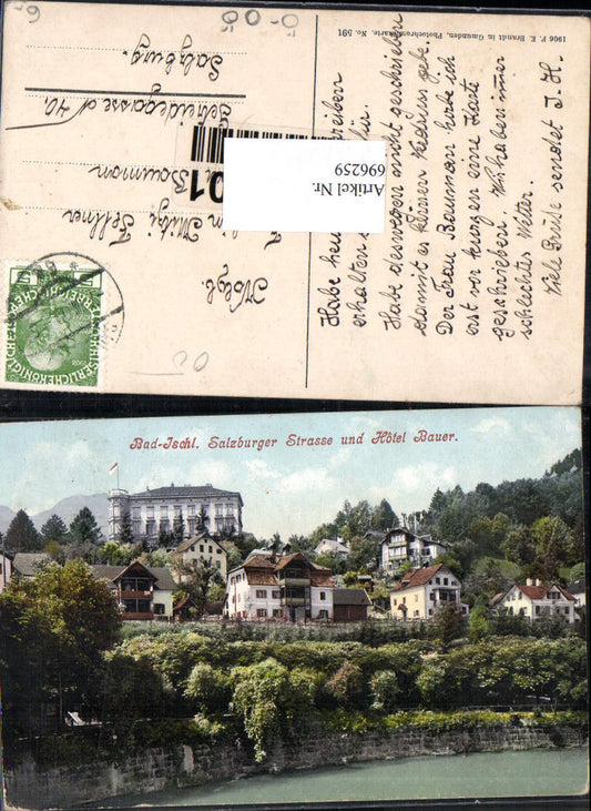 696259 Bad Ischl Salzburger Straße Hotel Bauer pub Brandt 591