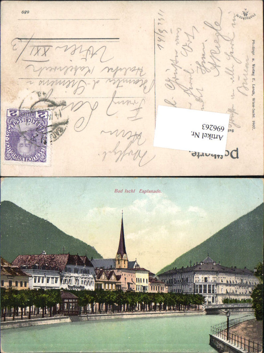 696263 Bad Ischl Esplanade pub Lerch