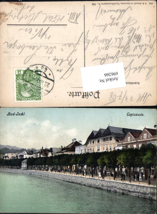 696266 Bad Ischl Esplanade Hotel Garni Austria pub Brandt 723