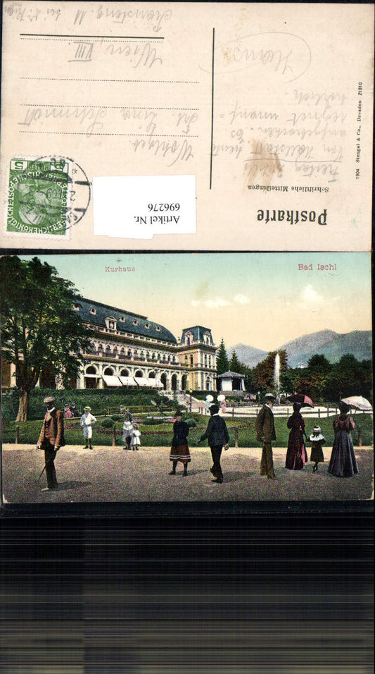 696276 Bad Ischl Kurhaus Kaiservilla Leute pub Stengel & Co. 21810