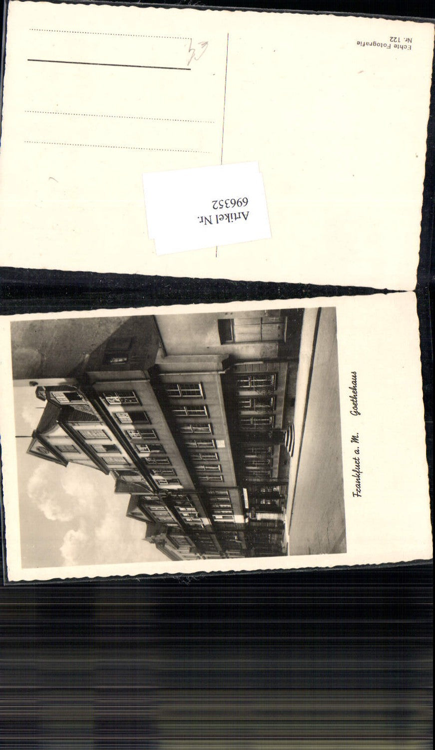 696352 Frankfurt am Main Goethehaus