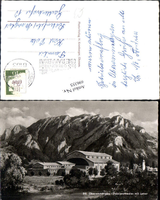 696355 Oberammergau Passionstheater Theater Laber