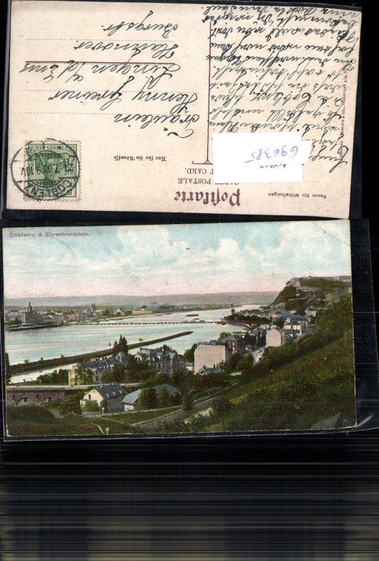 696385 Koblenz am Rhein Coblenz Ehrenbreitstein gel Lingen Ems Emsland