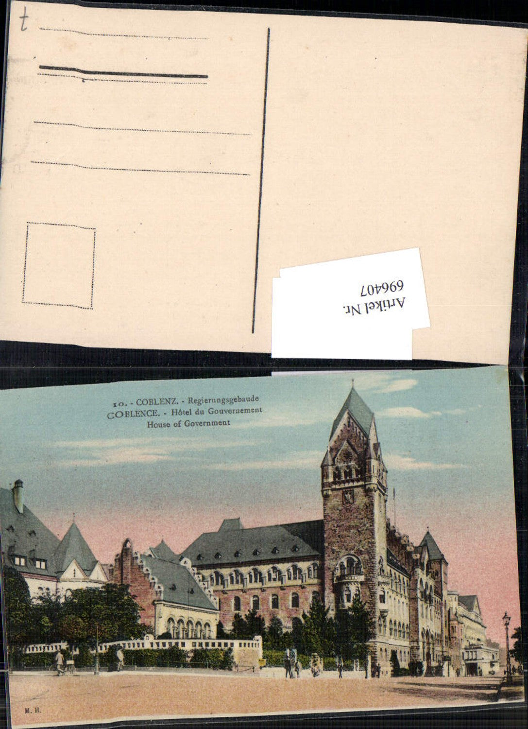 696407 Koblenz am Rhein Coblenz Regierungsgebäude