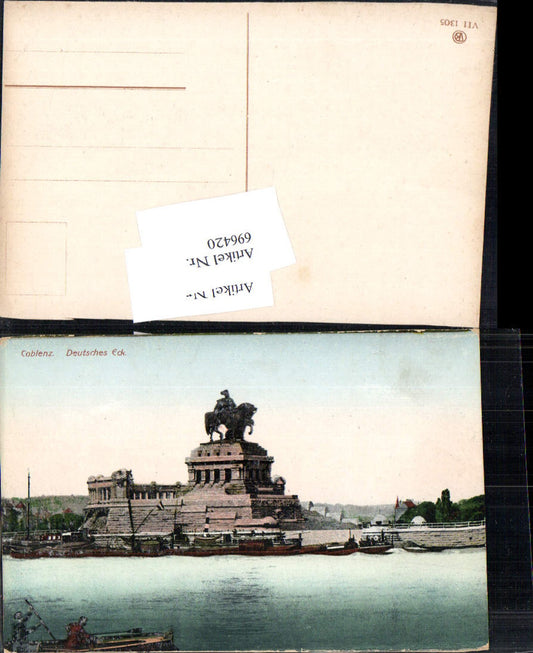 696420 Koblenz am Rhein Coblenz Deutsches Eck