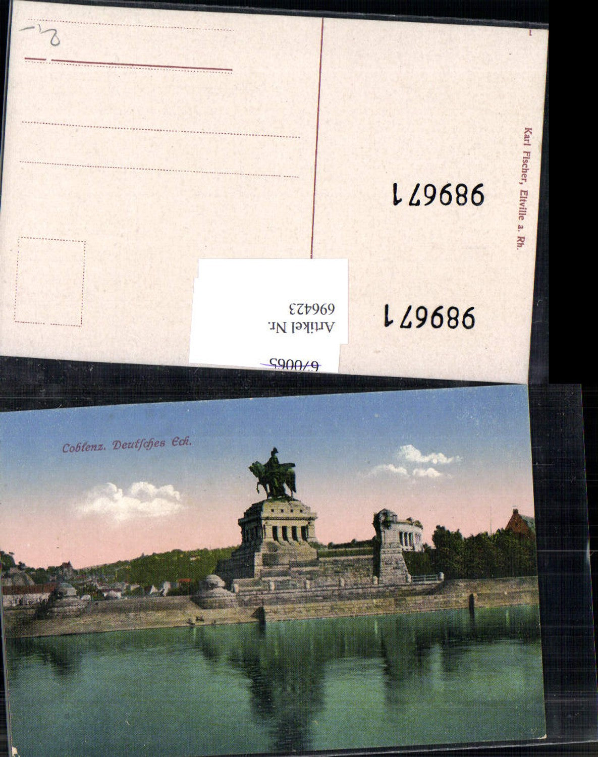 696423 Koblenz am Rhein Coblenz Deutsches Eck