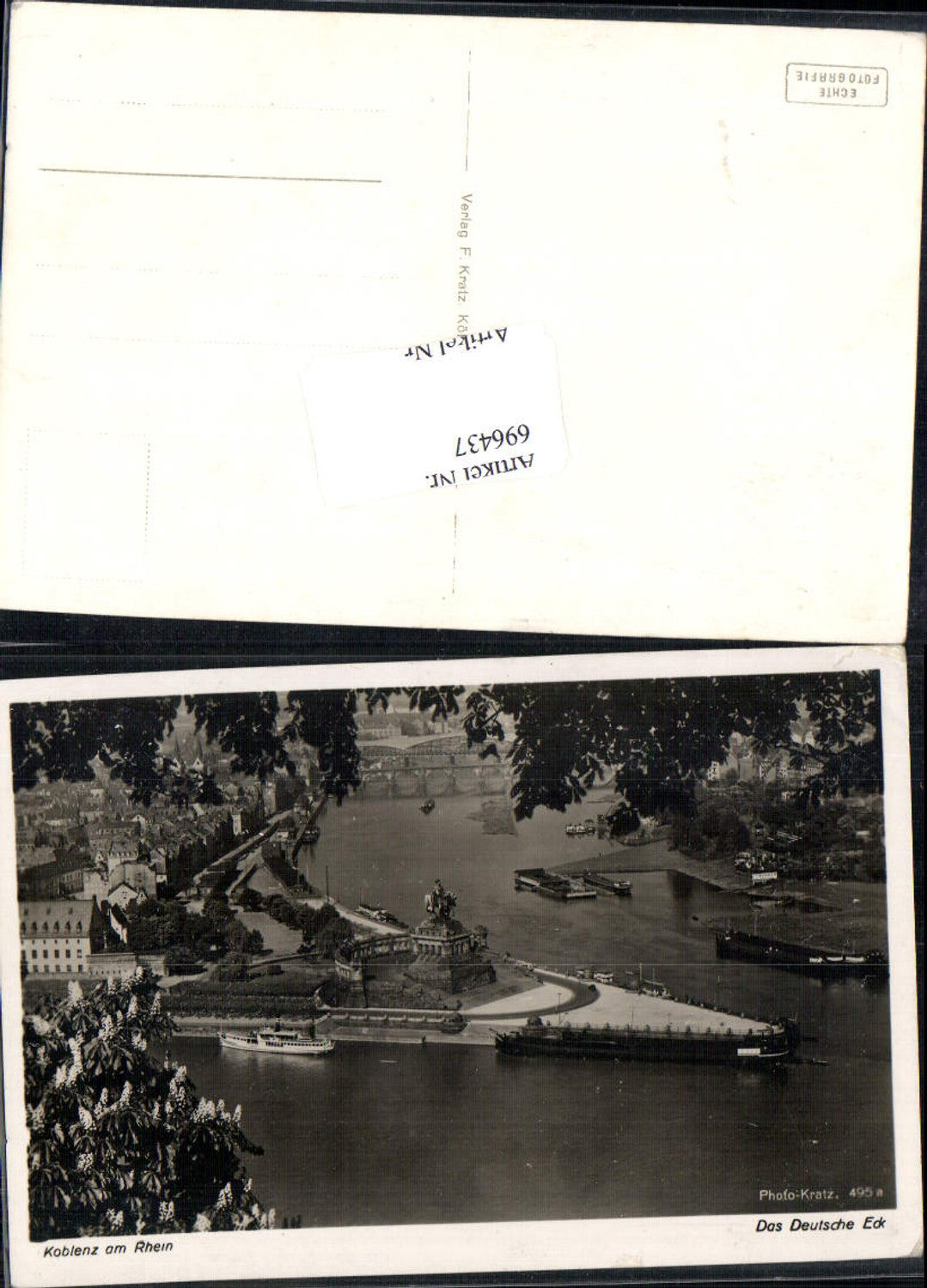 696437 Koblenz am Rhein Coblenz Deutsches Eck