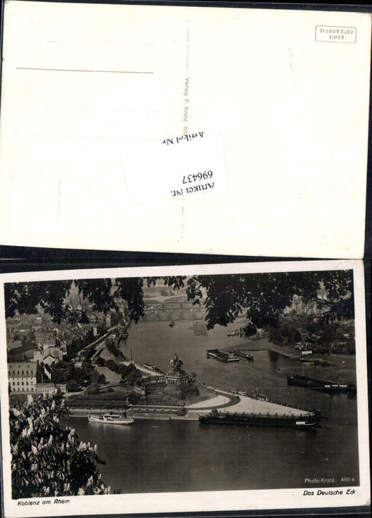 696437 Koblenz am Rhein Coblenz Deutsches Eck