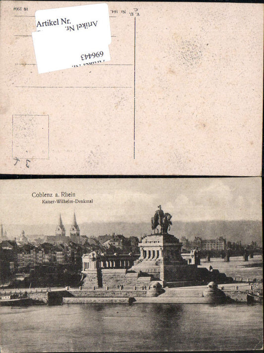 696443 Koblenz am Rhein Coblenz Deutsches Eck