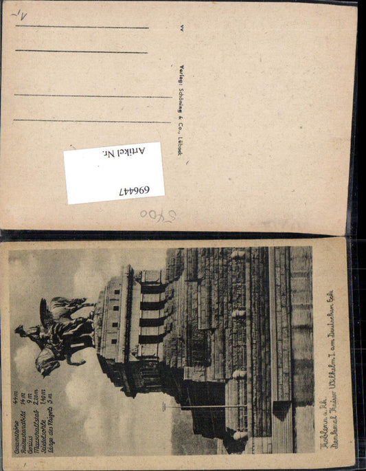 696447 Koblenz am Rhein Coblenz Deutsches Eck