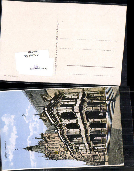 696530 Köln am Rhein Rathaus