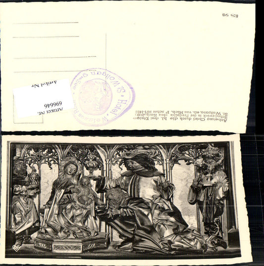 696646 St. Wolfgang am Wolfgangsee Pacher Altar pub Cosy BS 98
