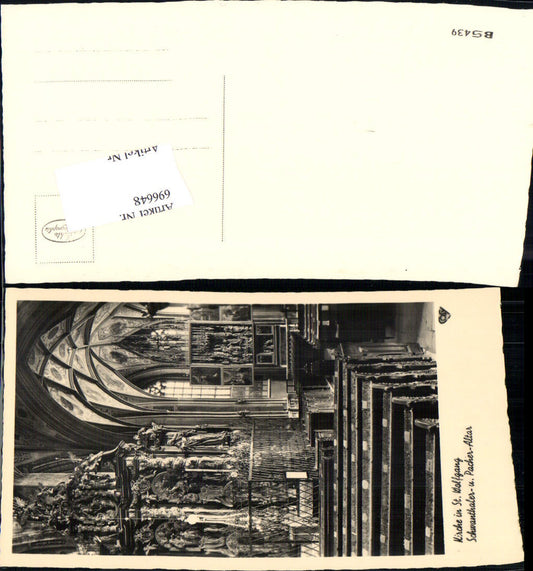 696648 St. Wolfgang am Wolfgangsee Church Pacher Altar pub Cosy BS 439