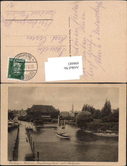 696683 Konstanz am Bodensee Stadtgarten Konziliumsgebäude