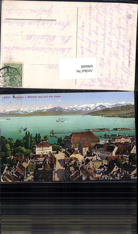 696688 Konstanz am Bodensee gel Freilingen pub Photoglob 30711