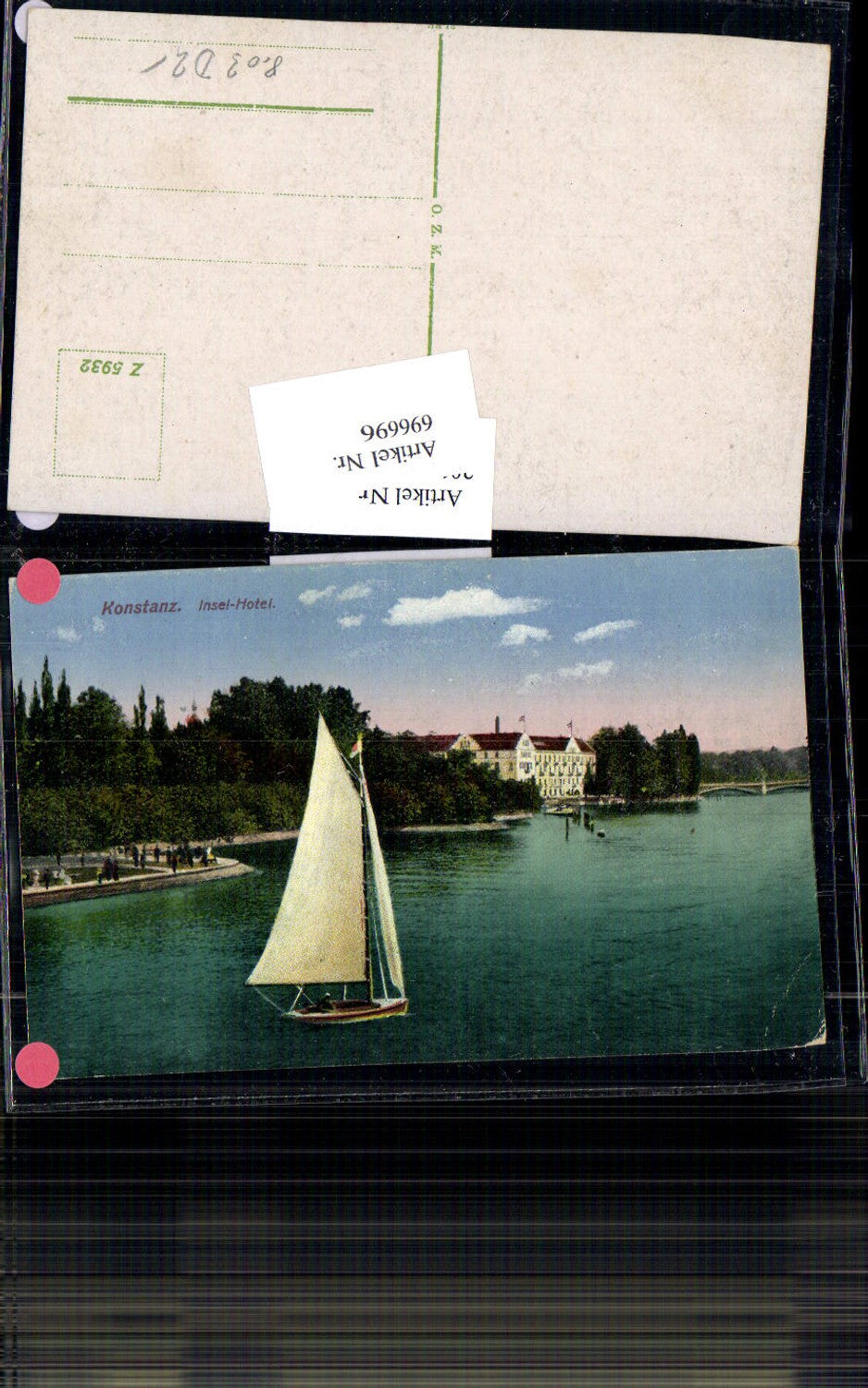 696696 Konstanz on Lake Constance, Inselhotel