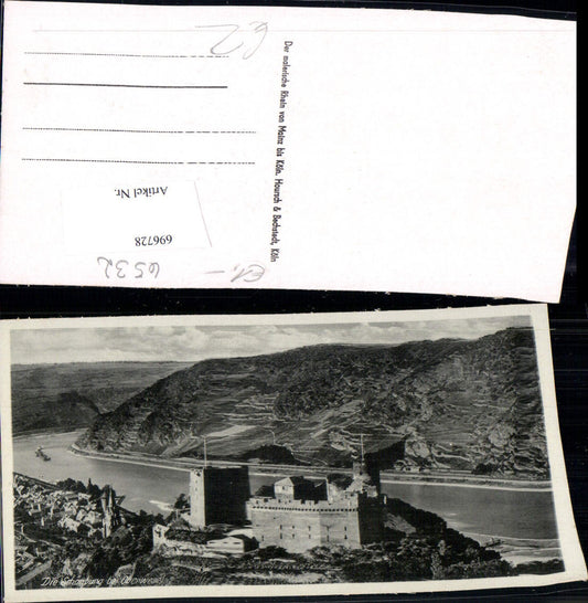 696728 Schönburg bei Oberwesel Burg Rhein Hunsrück