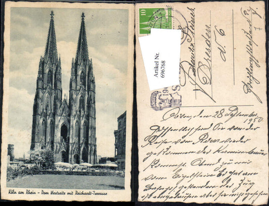 696768 Köln Cöln am Rhein Dom