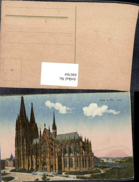 696769 Köln Cöln am Rhein Dom
