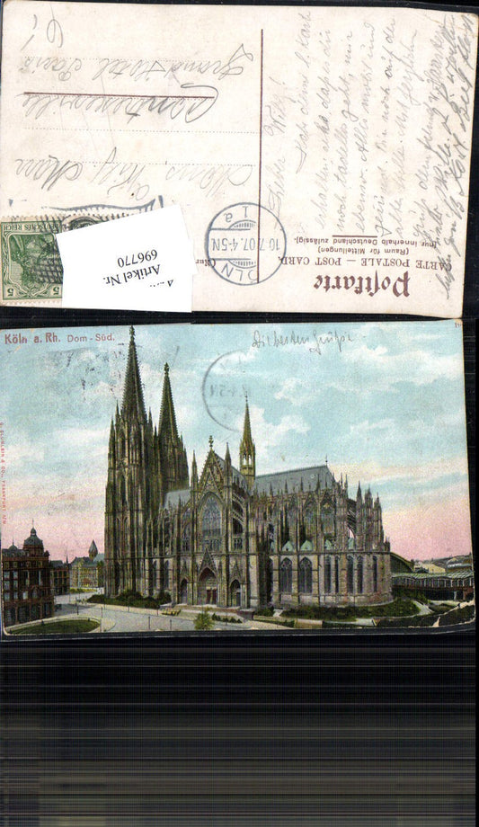 696770 Köln Cöln am Rhein Dom