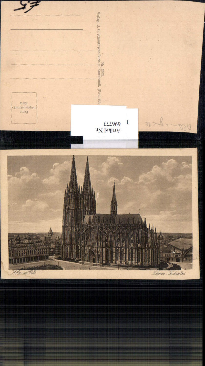 696773 Köln Cöln am Rhein Dom