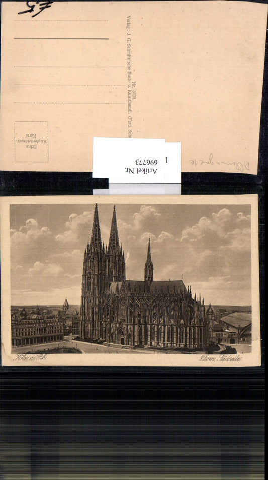 696773 Köln Cöln am Rhein Dom