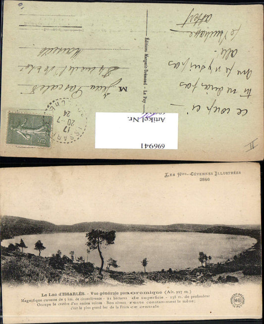 696941 Rhones Alpes Ardeche Lac Issarles Cevennes