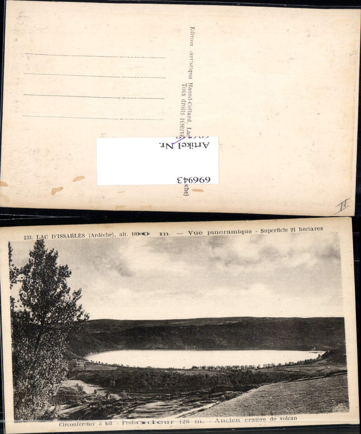 696943 Rhones Alpes Ardeche Lac Issarles Cevennes